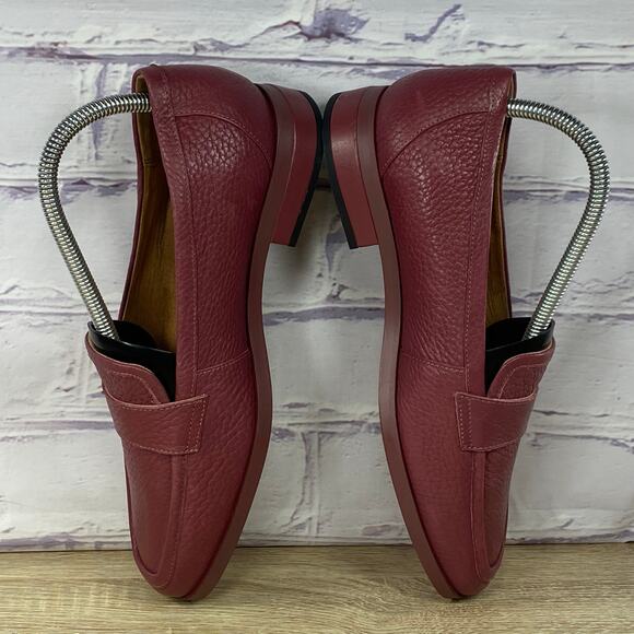 Vionic Sellah Shiraz Mauve Loafers Women's Size 8 Comfort Leather Slip On Shoes - Picture 5 of 8